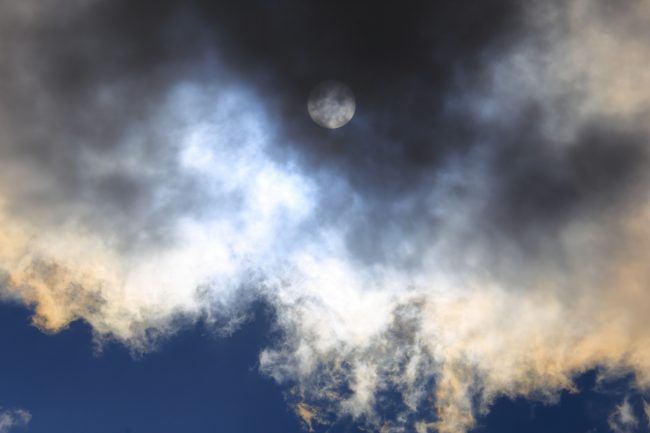 Warth, Austria, the sun behind the clouds _1657