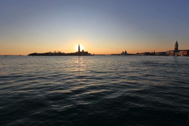 Venezia, sunset on Bacino di San Marco_3261