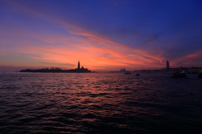 Venezia, sunset on Bacino di San Marco_3382