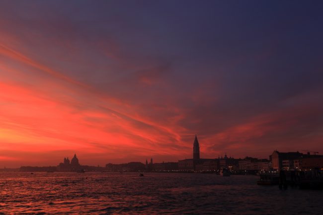 Venezia, sunset on Bacino di San Marco_3384